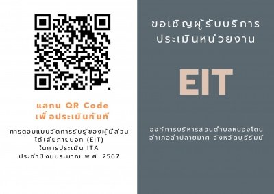 การตอบแบบวัดการรับรู้ของผู้มีส่วนได้เสียภายนอก